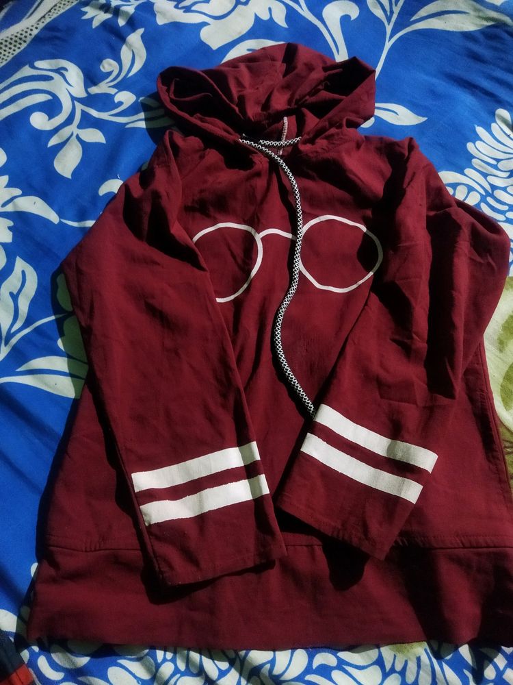 Decent Hooded Top