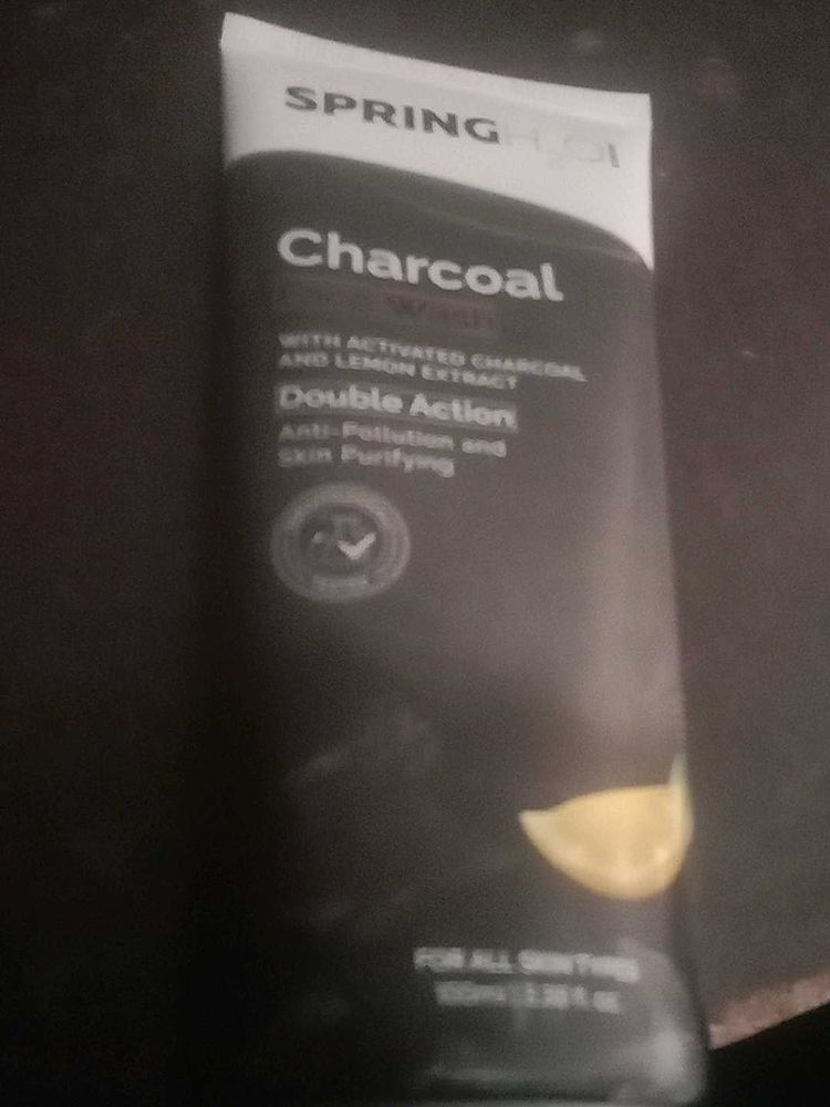 Spring Bloom Charcoal Face Wash