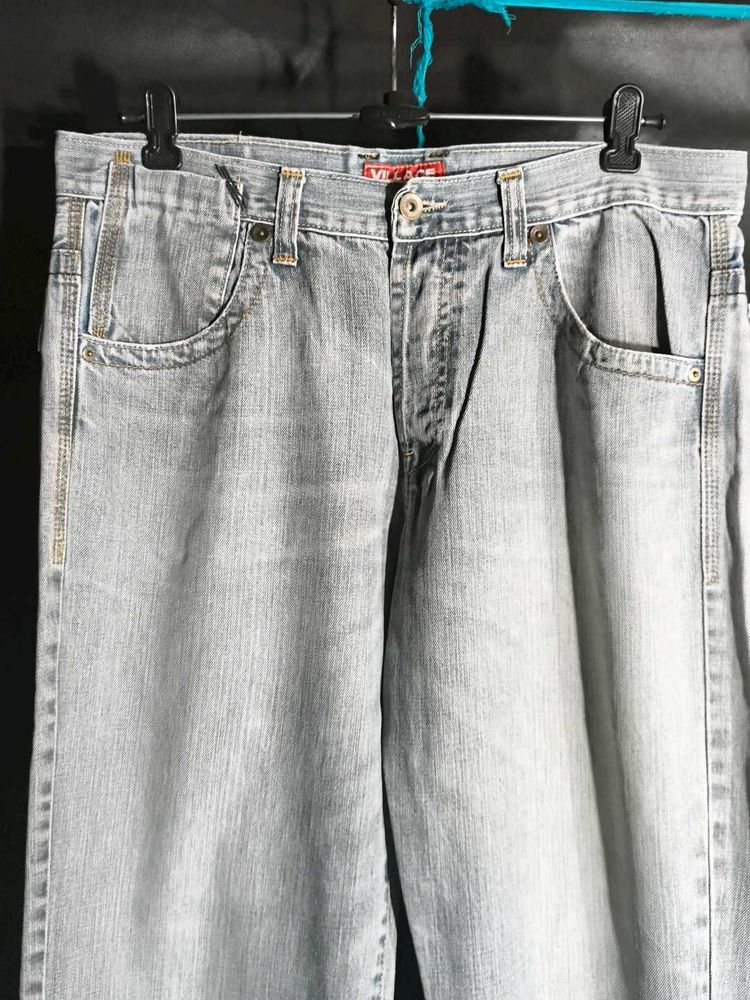 Light Wash Denim Jeans Village
