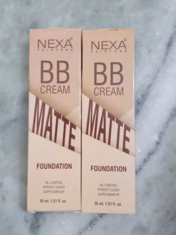 Nexa BB Cream Matte Foundation x2