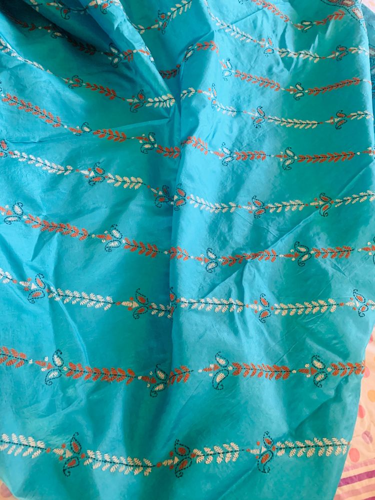 Kantha Pure silk Saree