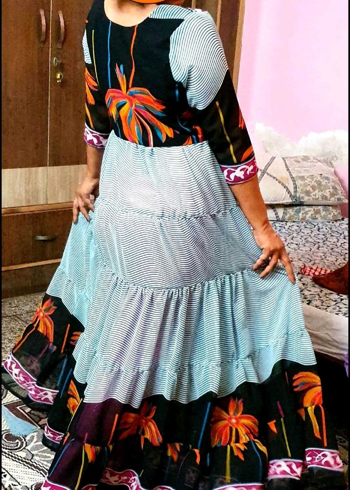Bohemian Tiered Maxi Dress