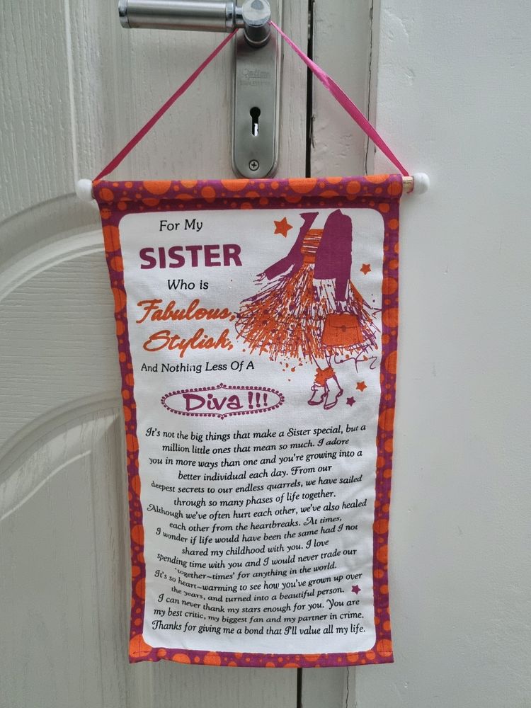 Sister Diva Wall Hanging