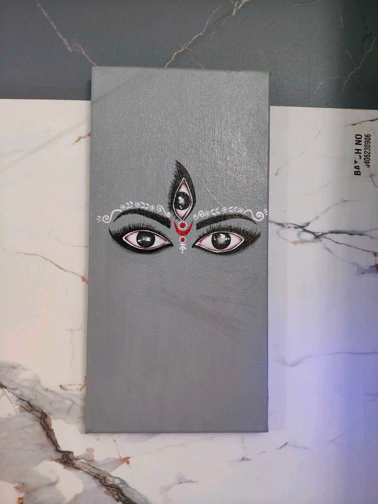 Durga Eyes Canvas Art
