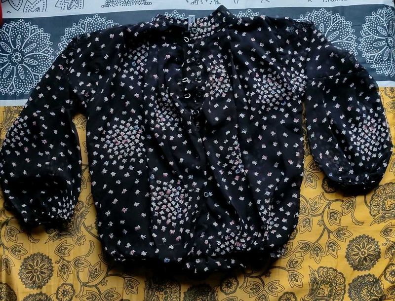 Floral Print Blouse