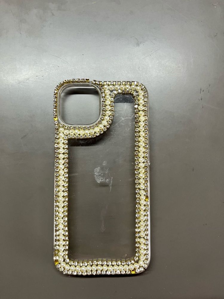 Pearl &amp; Rhinestone Phone Case