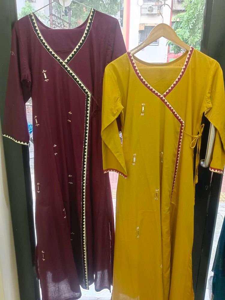 Stylish Wrap-Around Kurta