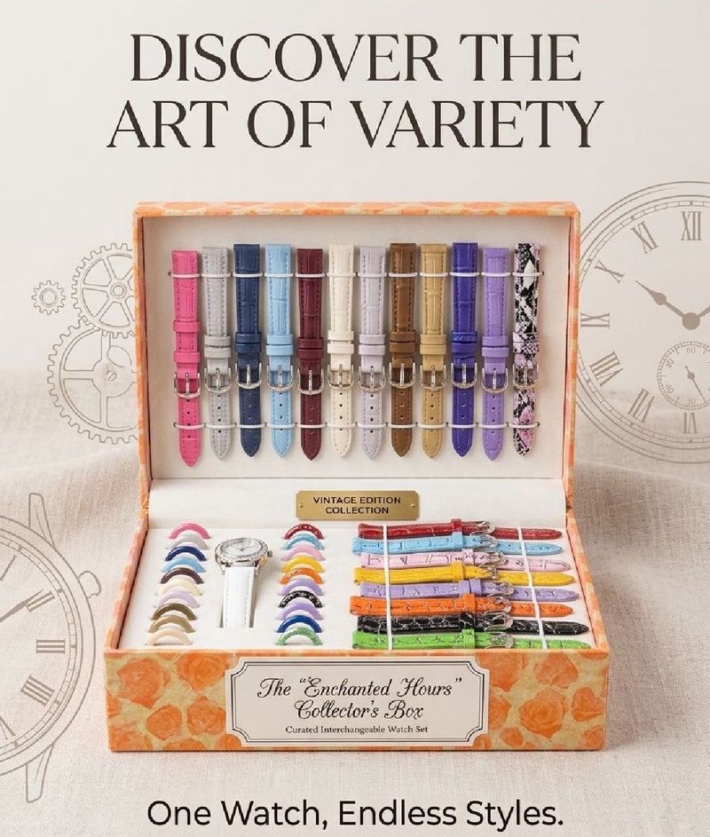 Women's Watch Gift Set (21 Colorful Straps