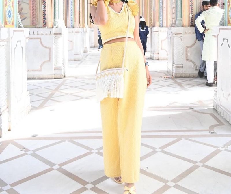 Musturd Co Ord Set