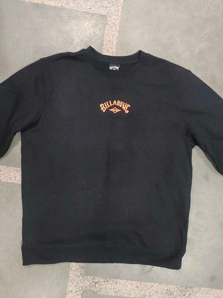 Billabong Black Crewneck Sweatshirt