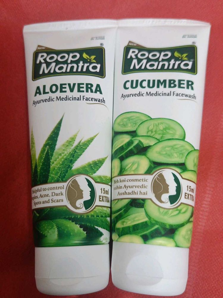 Brand New Ayurvedic Set Of 2 Face Wash