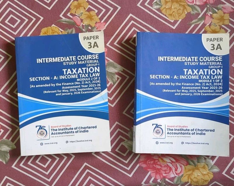 Ca Intermediate Taxation Study Material