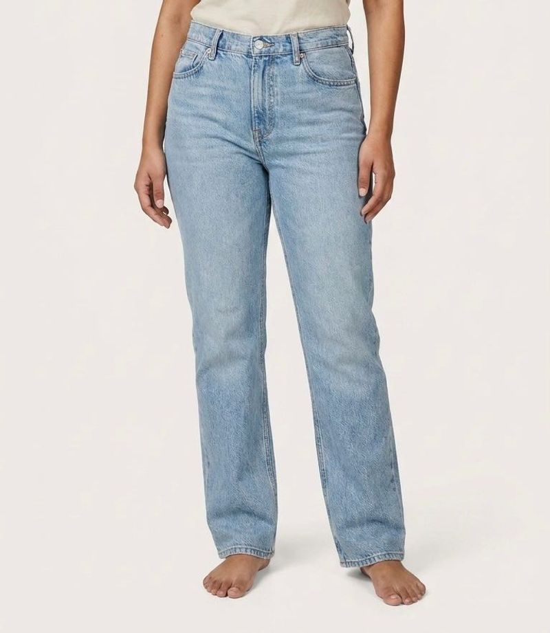 Zara High-Waisted Light Wash