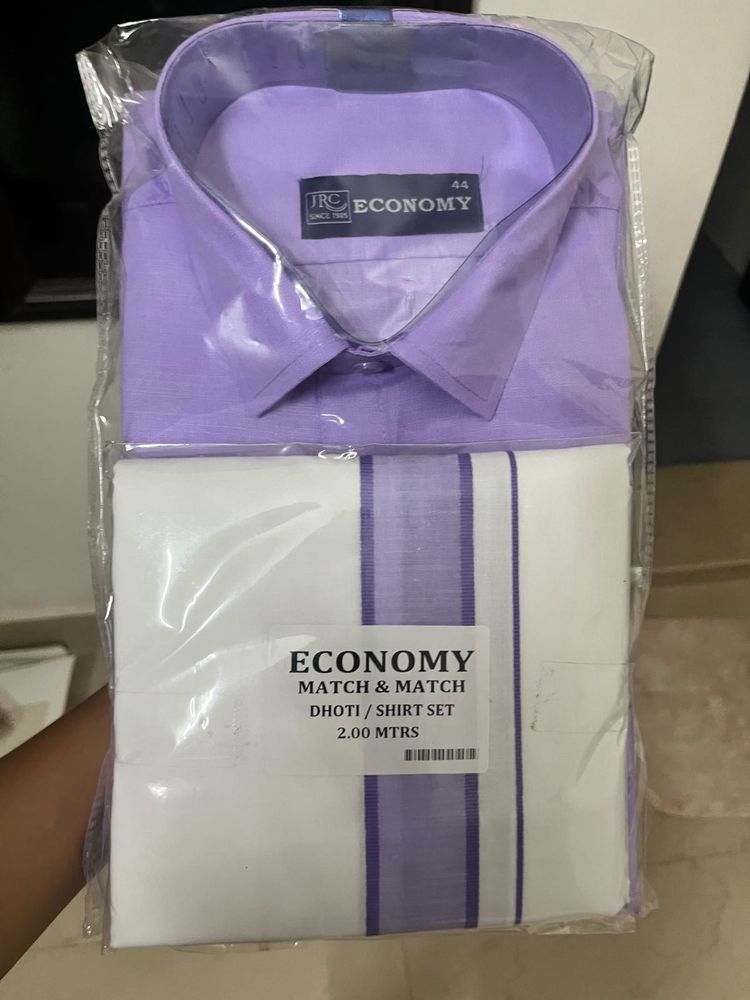 Economy Dhoti/Shirt Set
