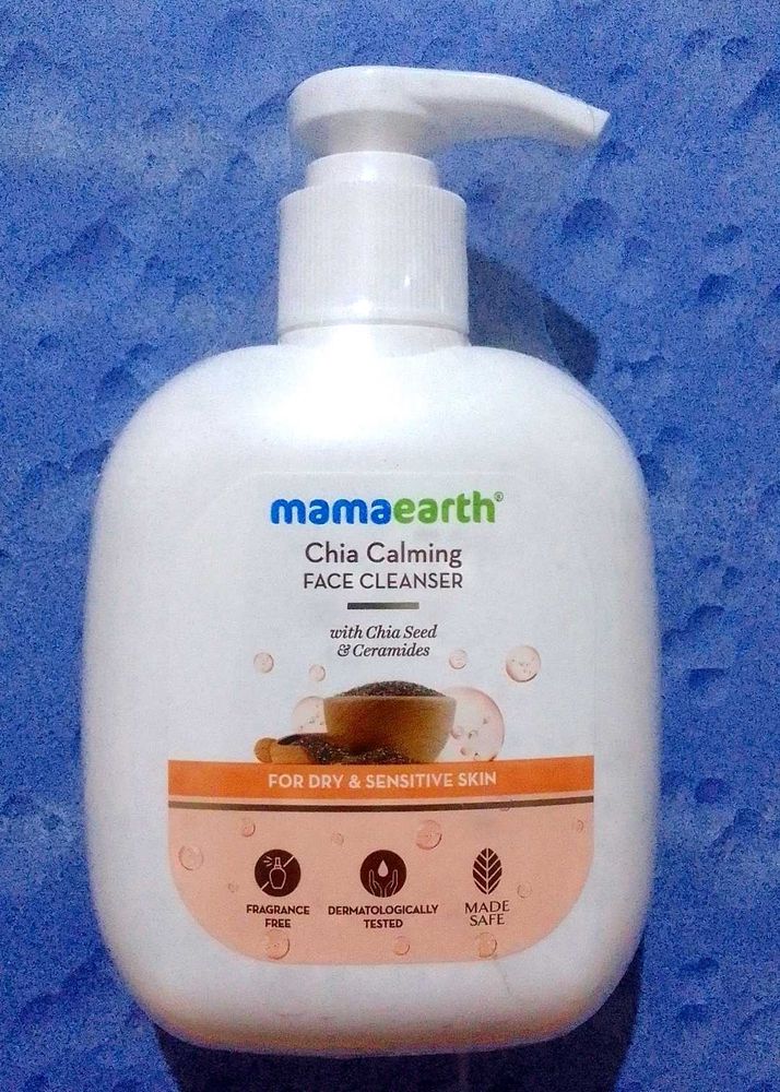 Mamaearth Chia Calming face cleanser