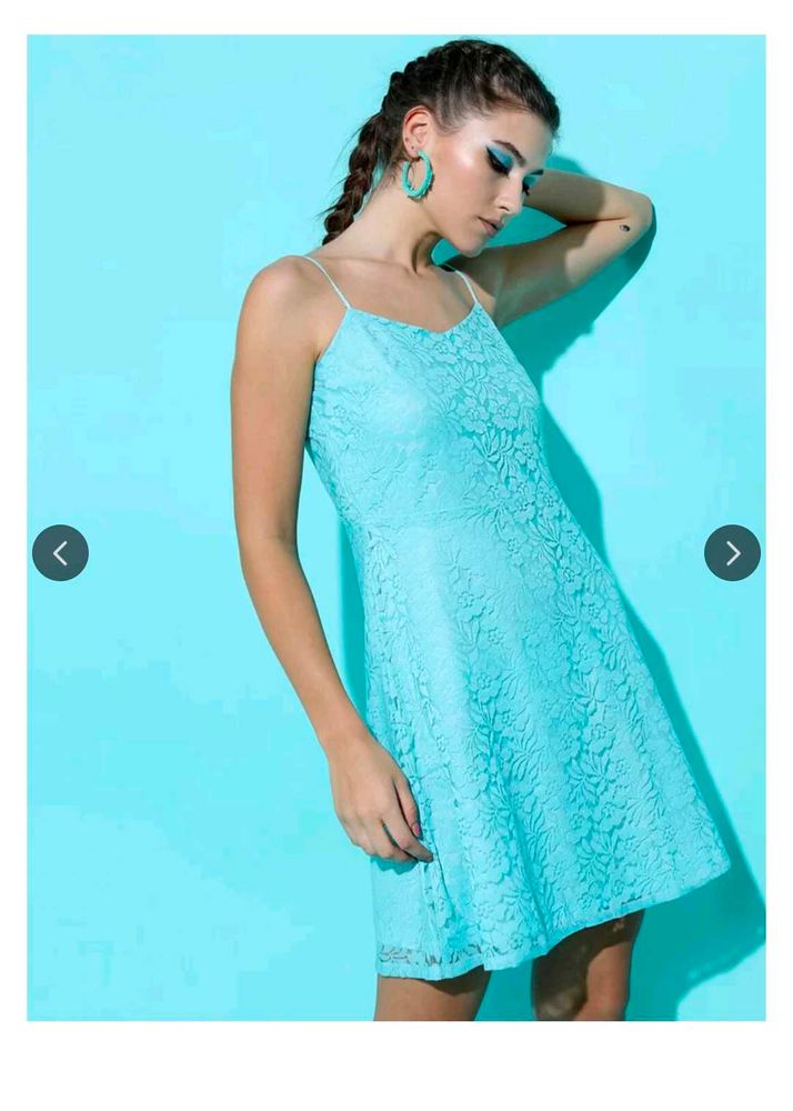 Cute Blue Lace Dress🩷🎀