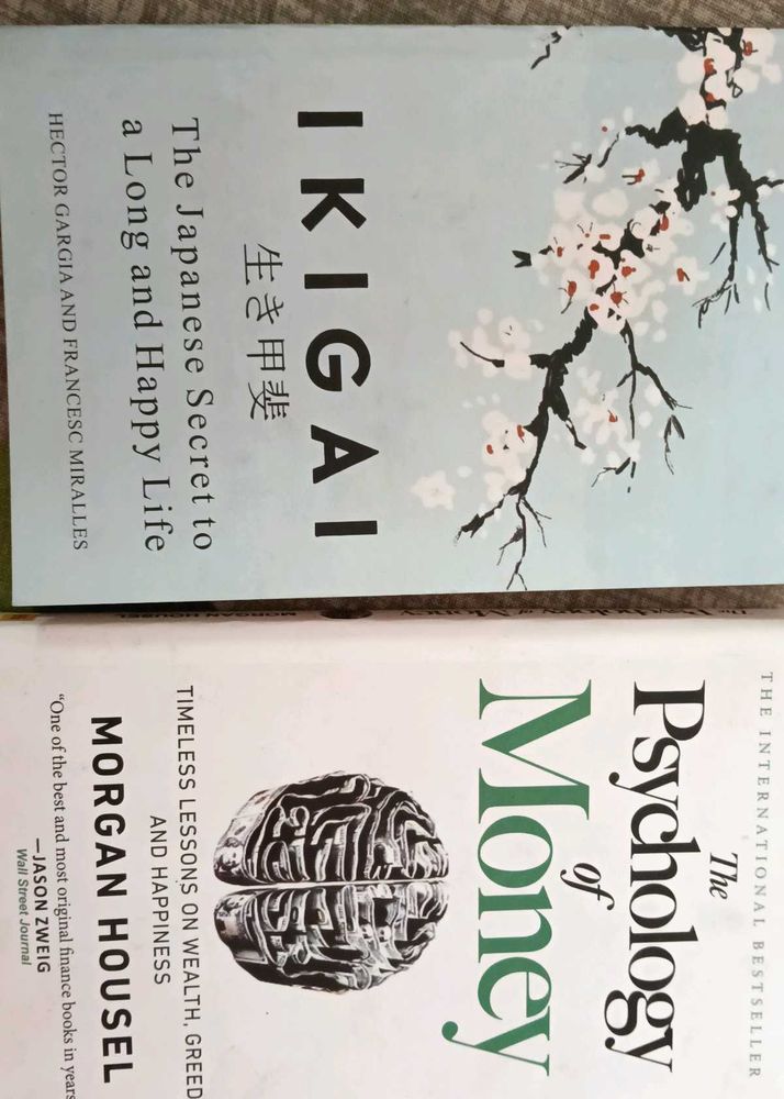 Ikigai &amp; Psychology of Money Books