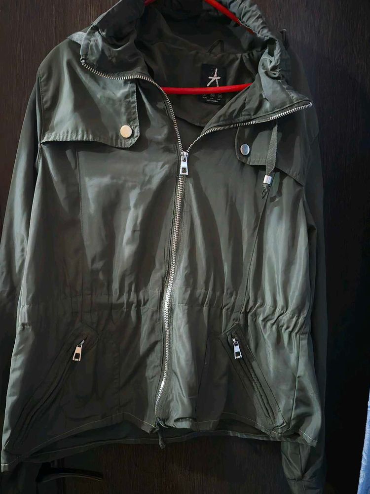 Olive Green Lightweight Jacket