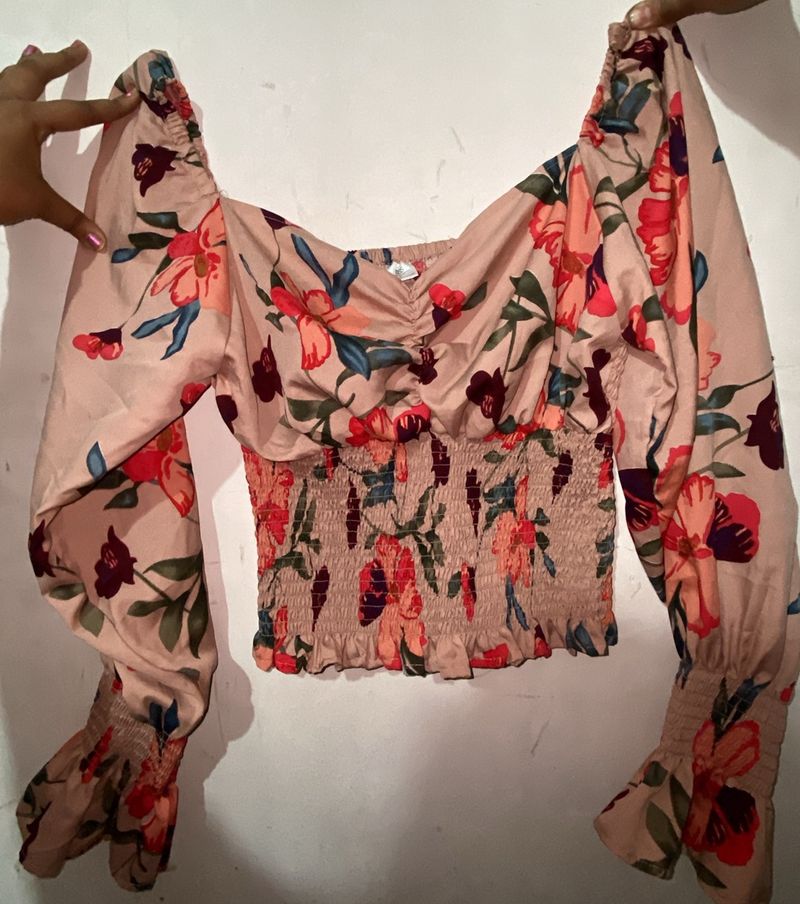 Party Wear Crop Top