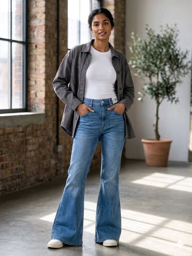Trendy Flare Jeans for Women