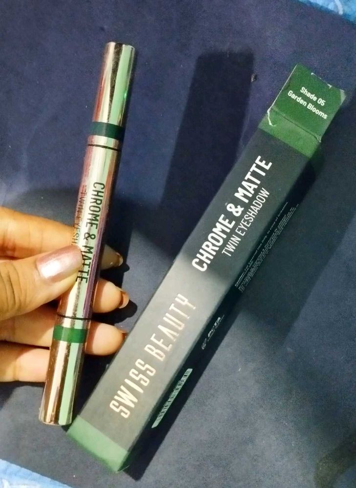 Swiss Beauty Chrome &amp; Matte Twin Eyeshadow
