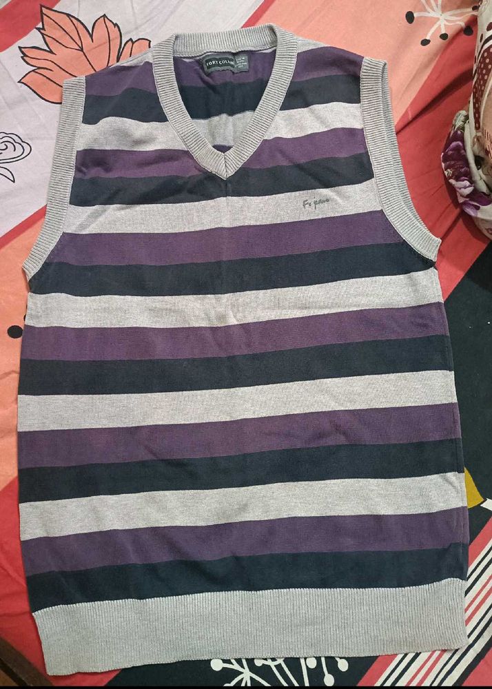 Striped Sweater Vest