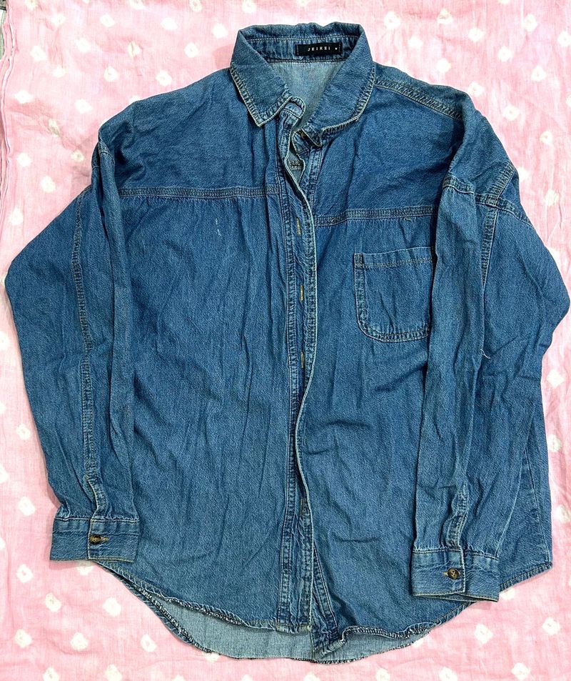 Classic Blue Denim Shirt