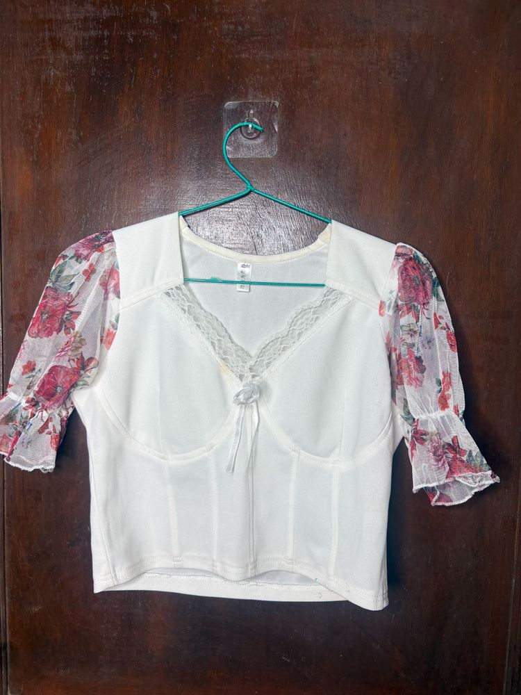 white top