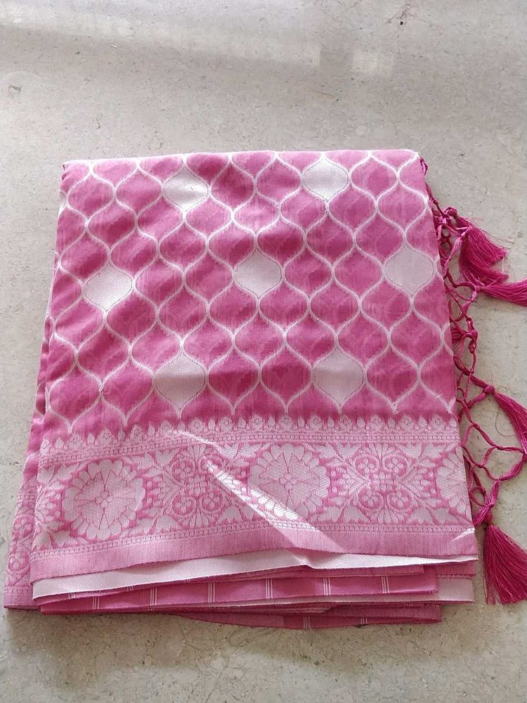 Beautiful Pink Saree