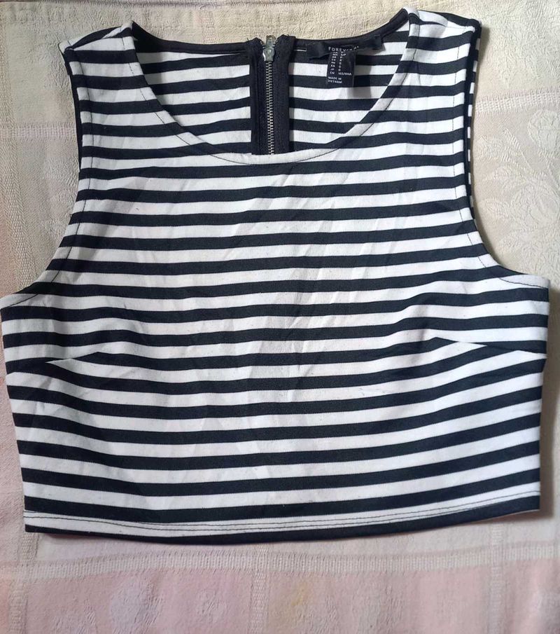 Forever 21 Striped Top