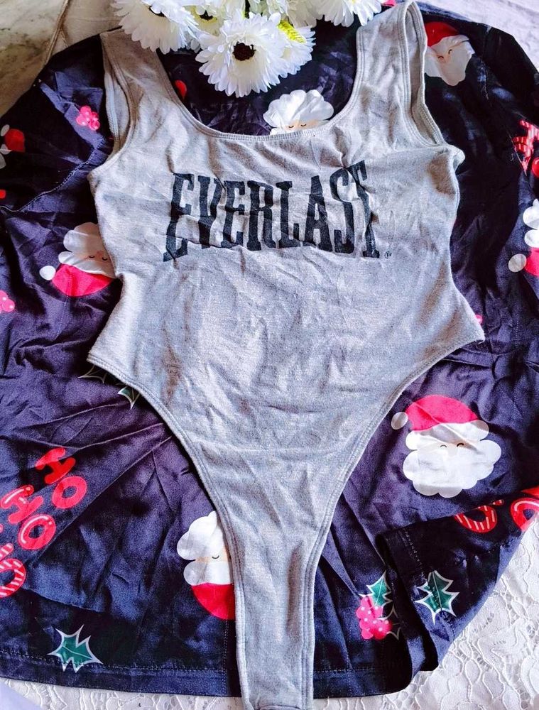 Everlast Grey Bodysuit