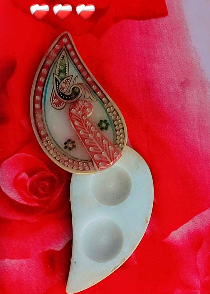 (Marble Kumkum Box