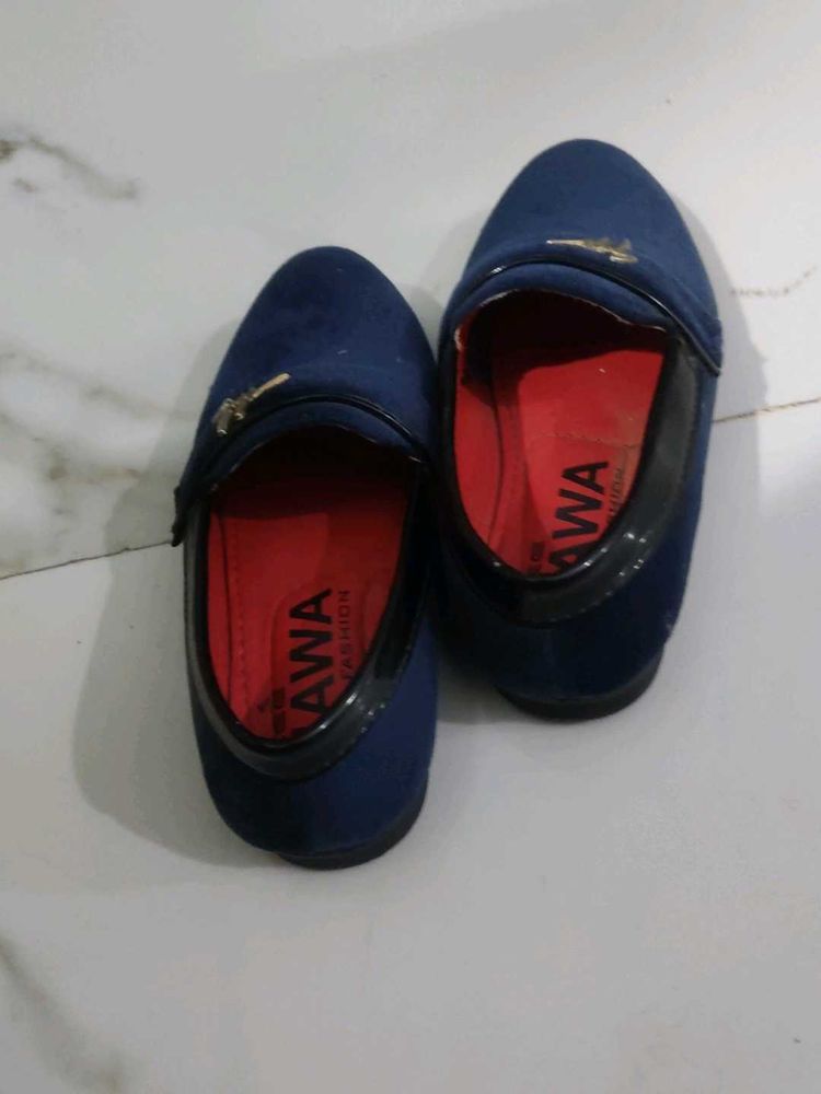 Boys' Navy Blue Loafers