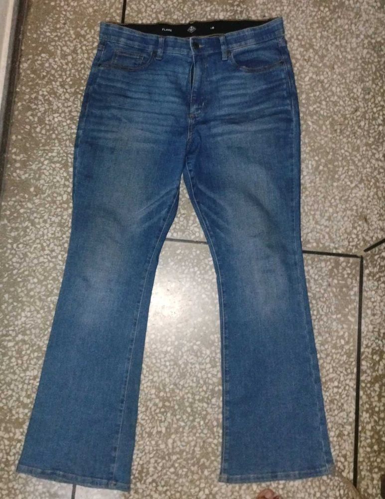 Classic Blue Flare Jeans