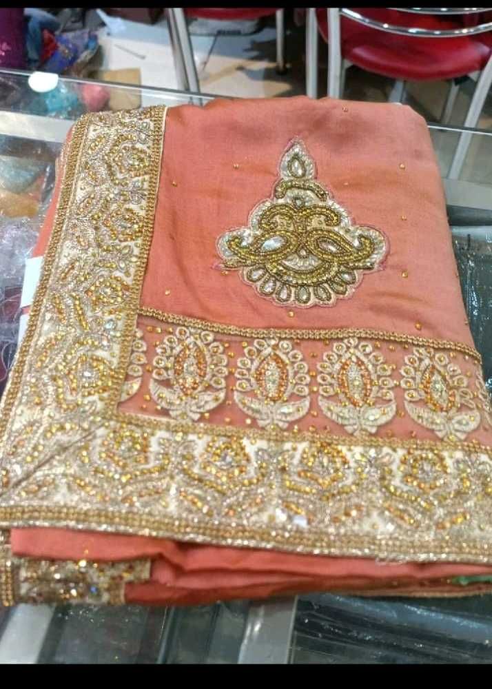 Embroidered Silk Saree🎁😍diwali offer