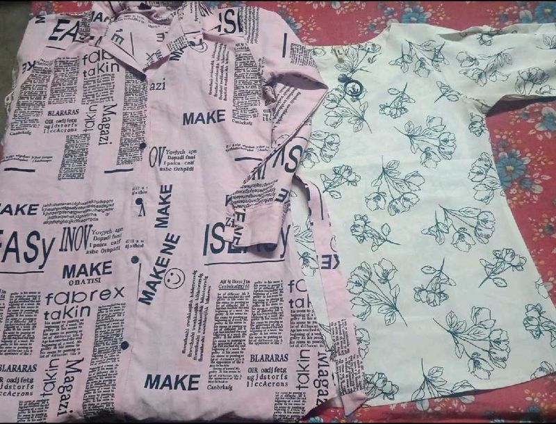 Combo Cute Print Tops