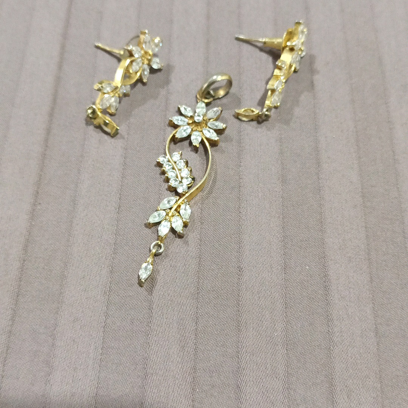 pendant earrings set