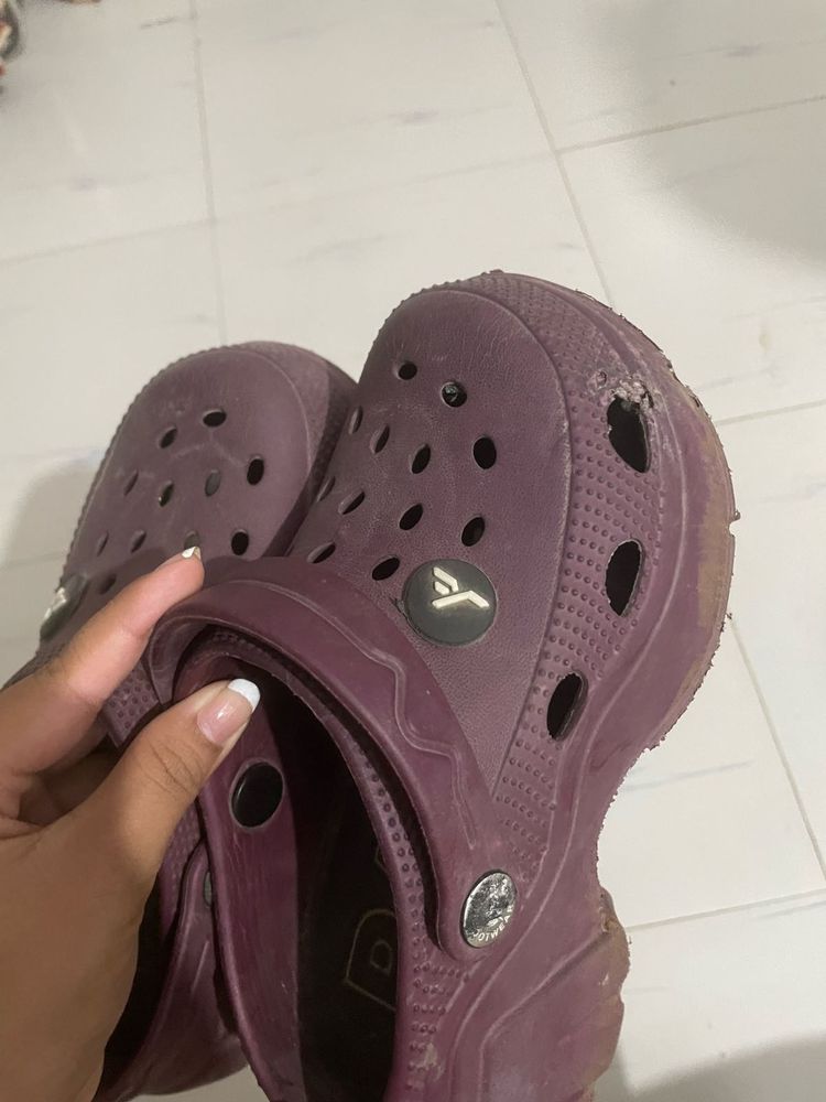 Purple Flip Flops