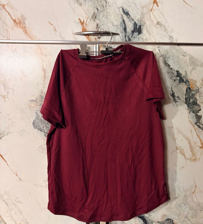 Maroon Short Sleeve T-Shirt