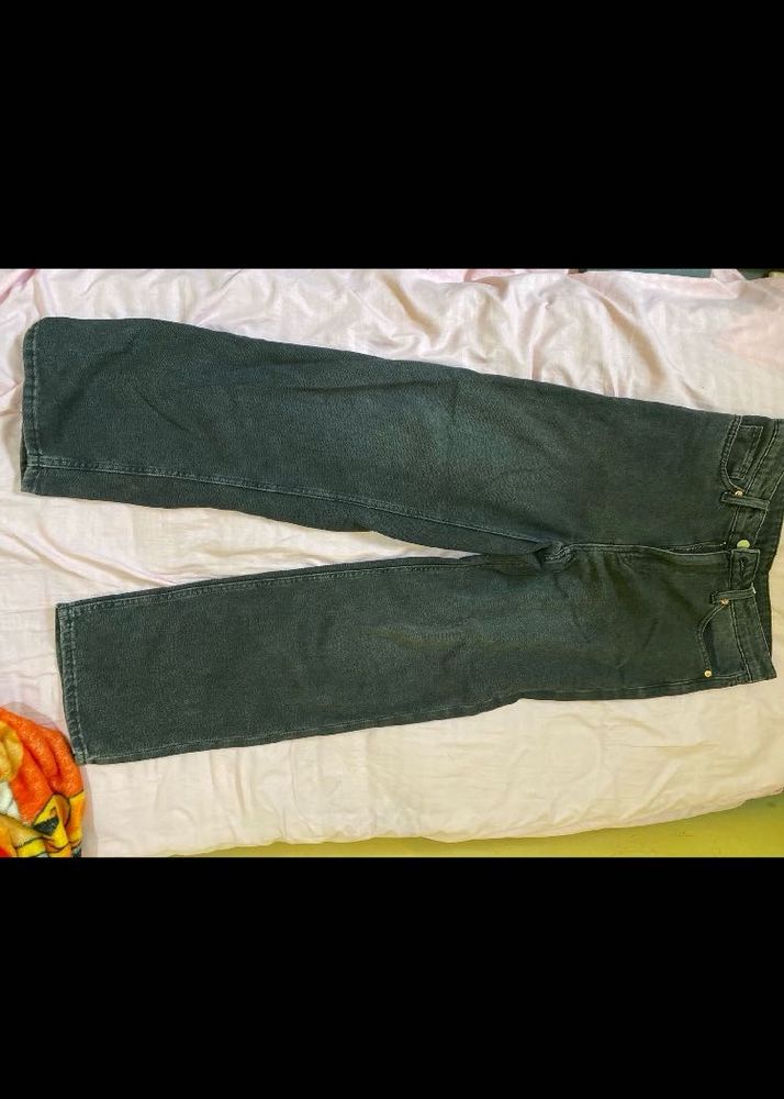 Dark Wash Straight Leg Jeans