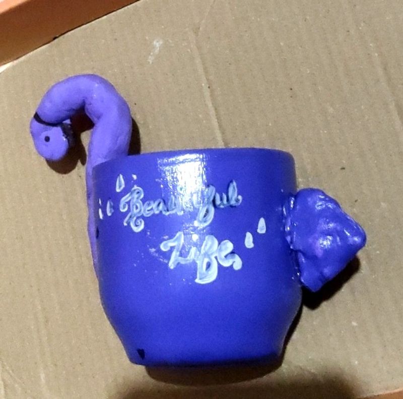Peacock Face Shape Candle