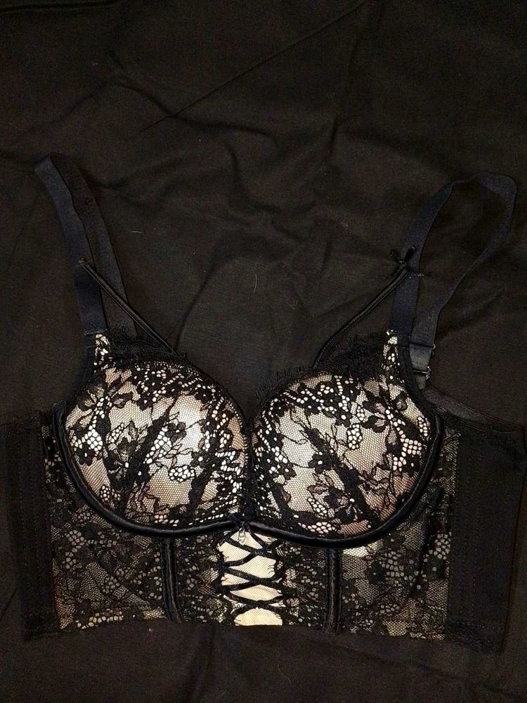 Lace Bralette Bustier Corset Top