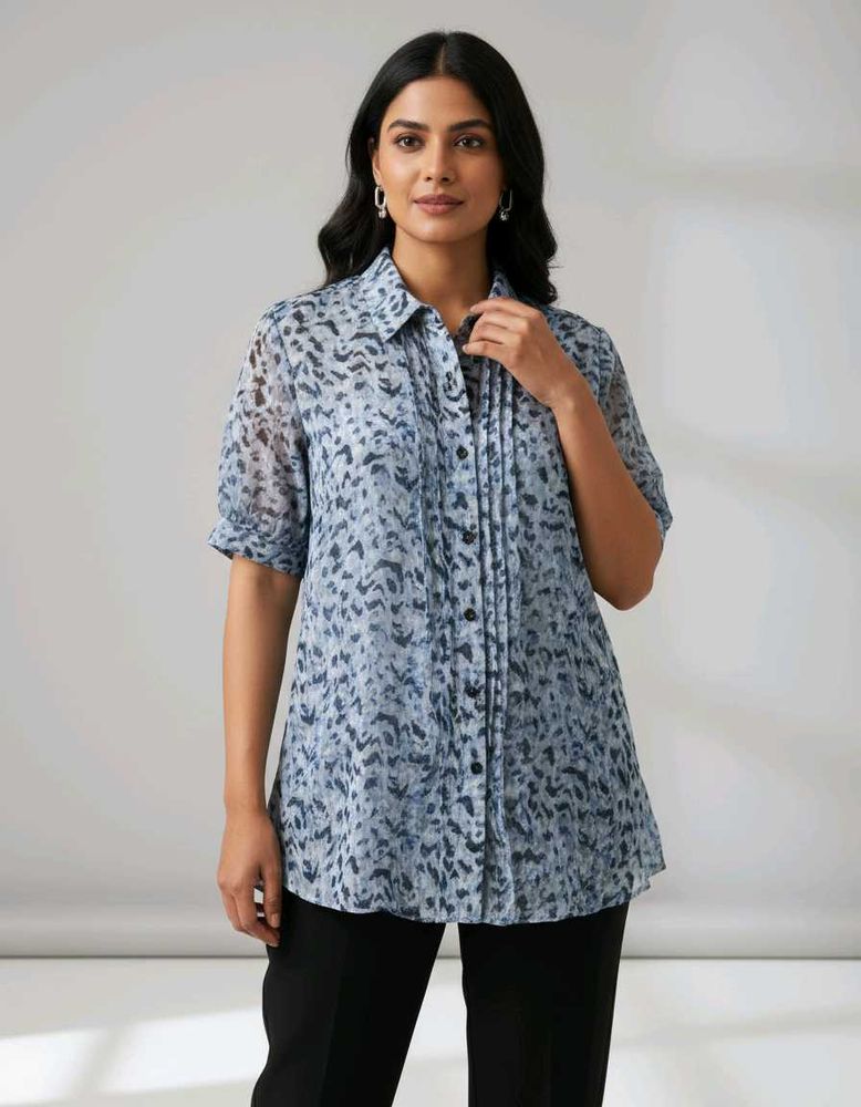 Elegant Printed Top