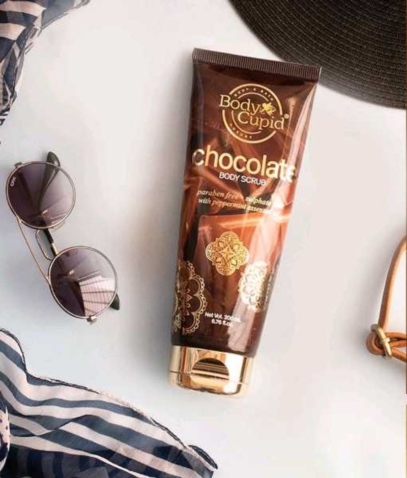 body cubid chocolate scrub