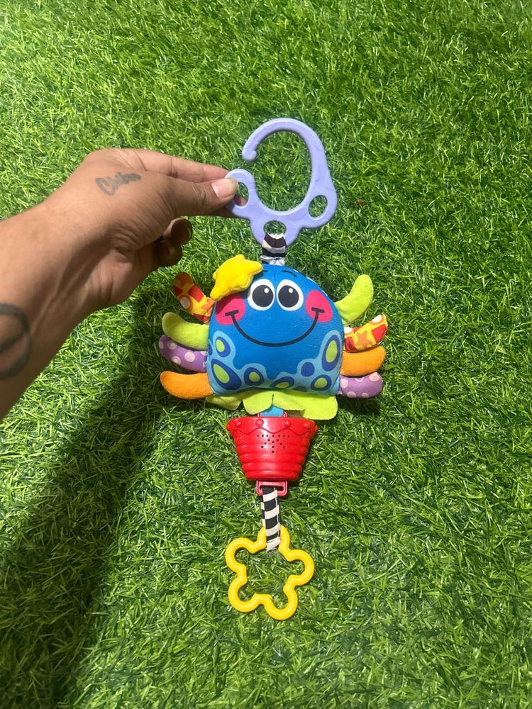 Playgro Musical Pull String Octopus