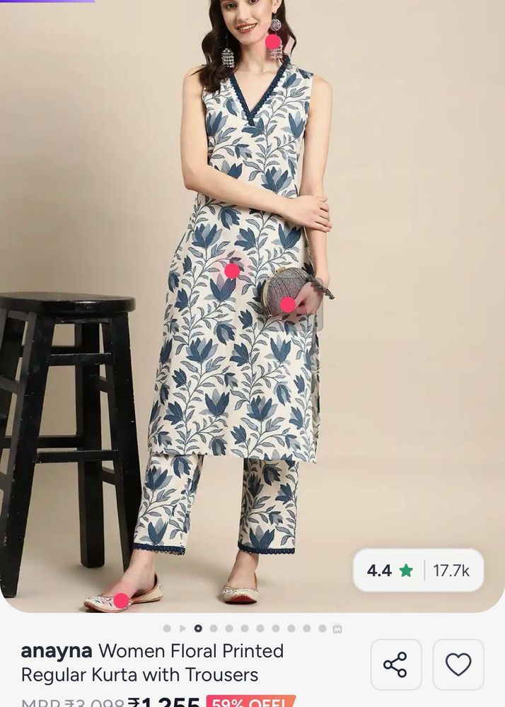 kurta set (Anayna ) Myntra brand