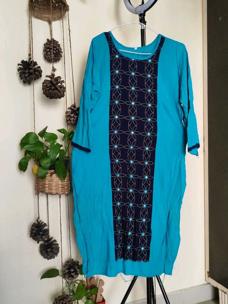 straight fit kurta
