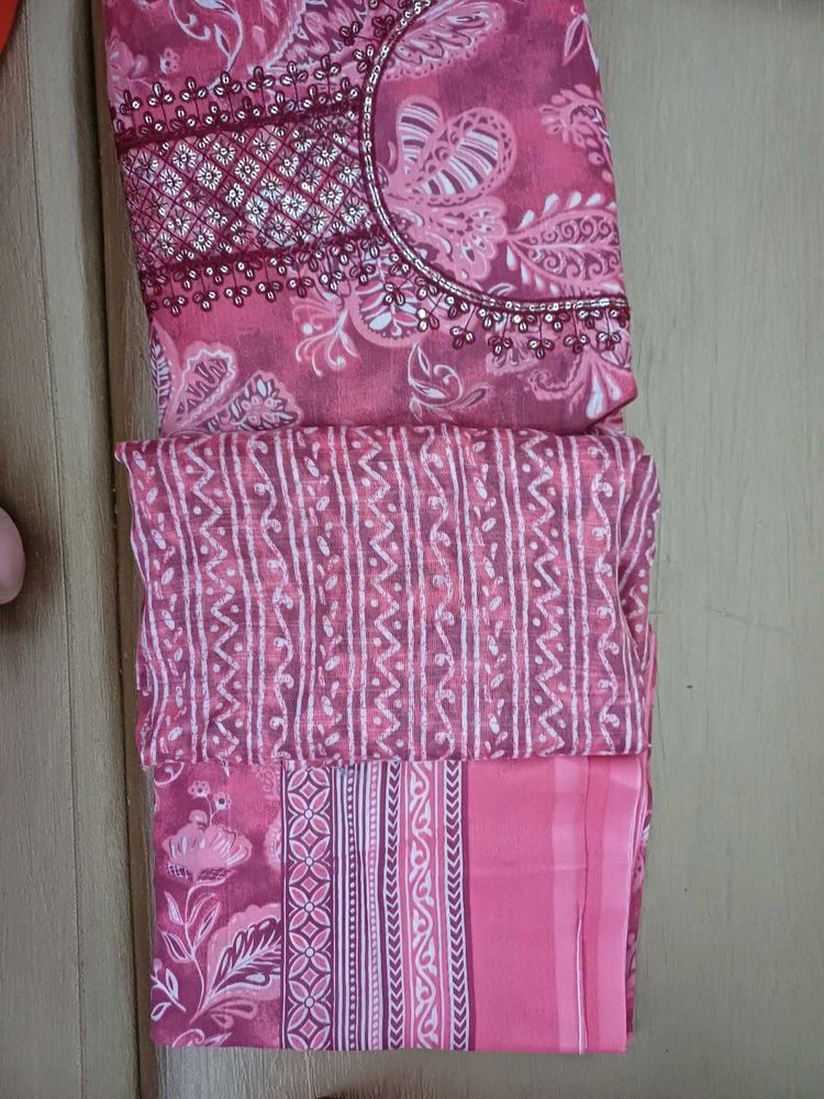Beautiful Pink Ethnic Kurta Set