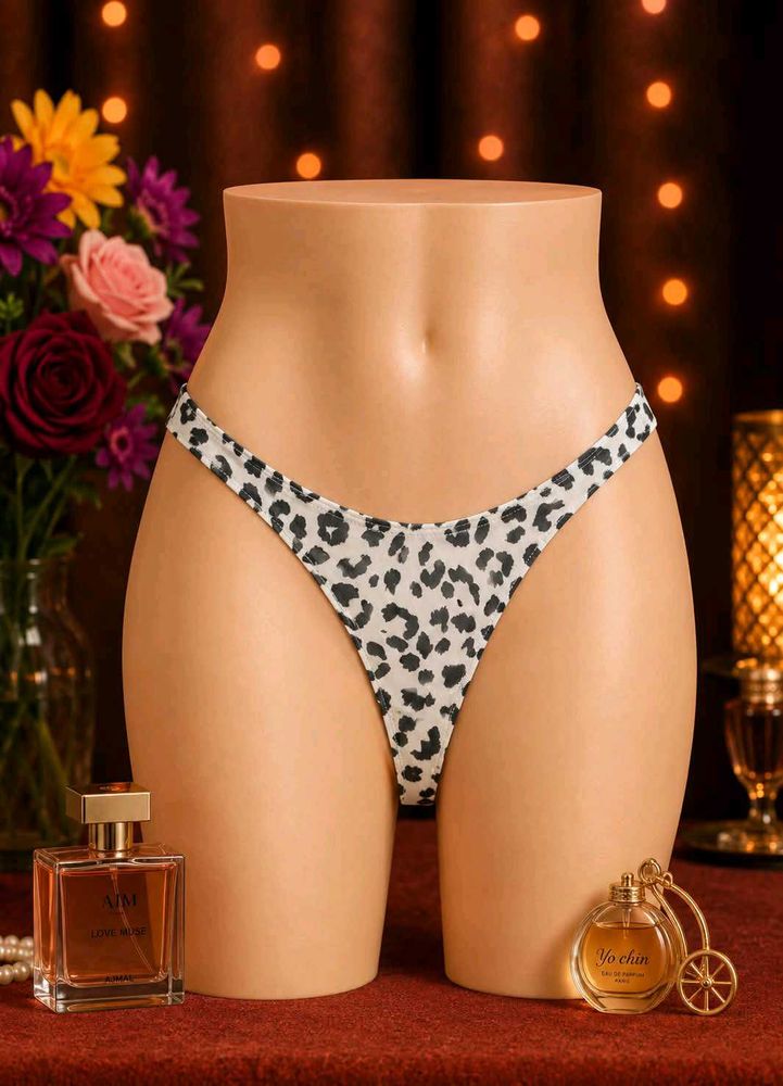 🇳🇿💫🎀Leopard Print Thong Panty