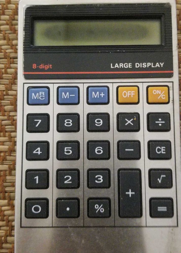 Vintage 8-Digit Calculator
